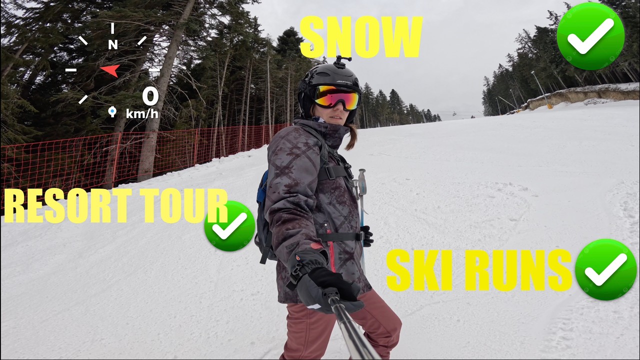 Skiing in Borovets February 2025 & Borovets Ski Resort Tour | GoPro Hero 13 Black