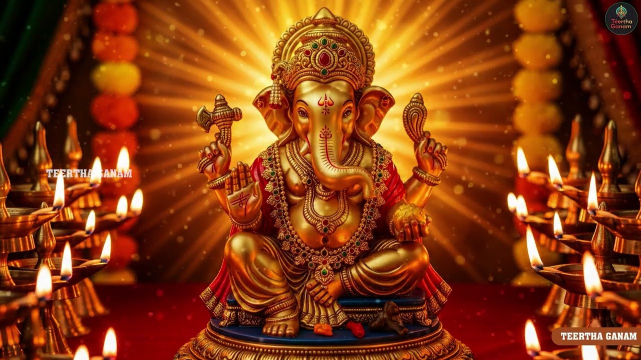 Lord Ganesha Popular Stotram | Teertha Ganam