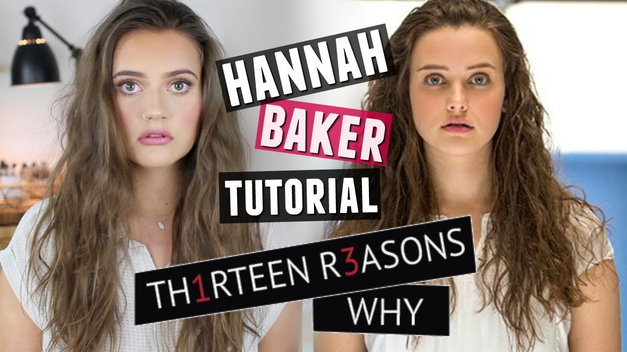 Hannah Baker makeup tutorial | Katherine Langford 13 Reasons why | Doppelgänger week