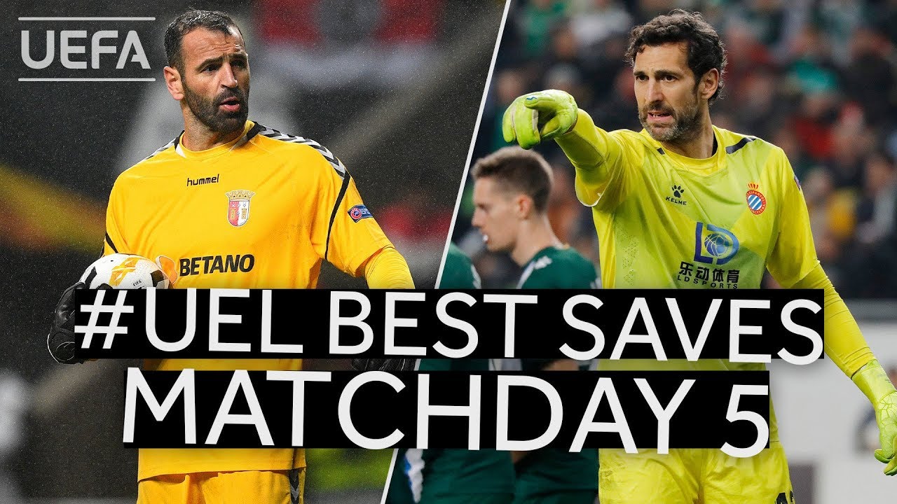 EDUARDO, DIEGO LÓPEZ: #UEL BEST SAVES, Matchday 5