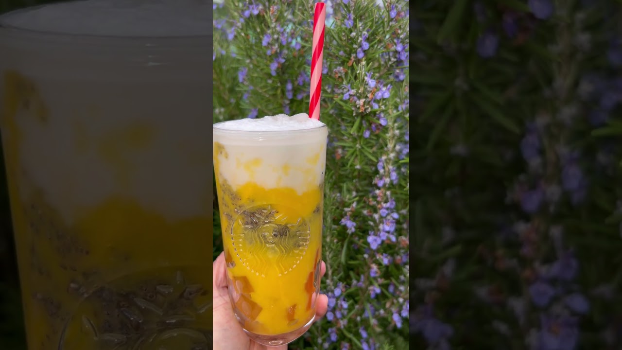 When you crave for mango, you decide to make this ‼️