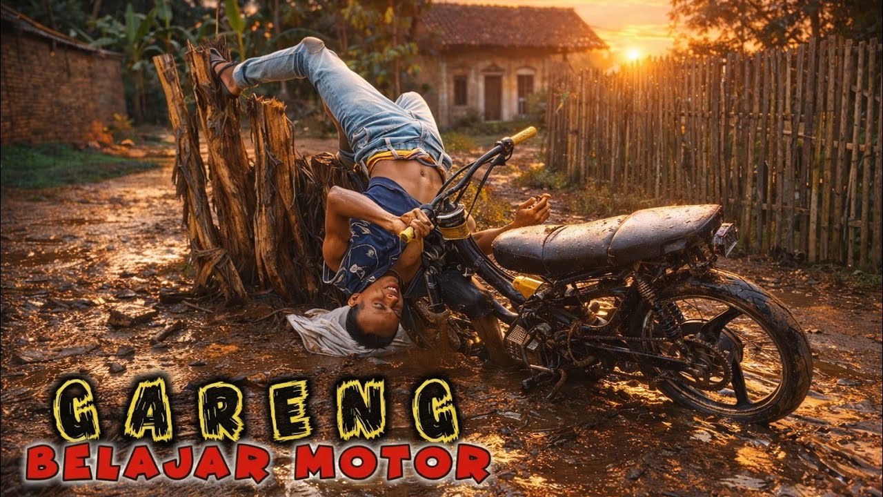 GARENG BELAJAR MOTOR | Exstrim Lucu The Series | Funny Videos 2022 | KEMEKEL TV.