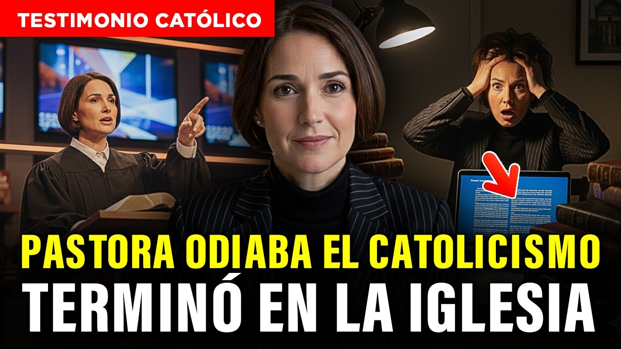 TESTIMONIO CATÓLICO IMPACTANTE: ¿Cómo una Pastora que odiaba el Catolicismo terminó en la Iglesia?