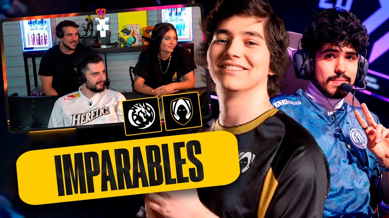 MIXWELL REACCIONA A HERETICS VS LEVIATAN - PLAYOFFS CHAMPIONS 2024 | Heretics Mixwell
