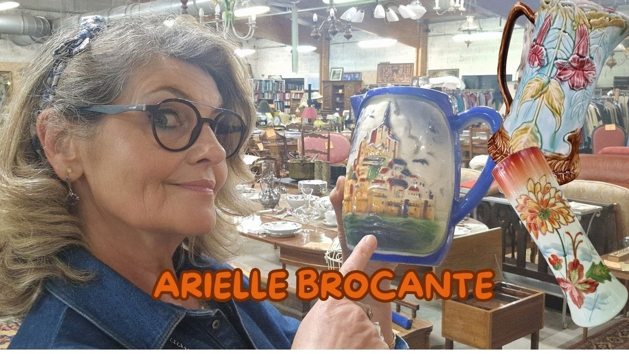 Chasse aux trésors à la Brocante. Et vous, quels sont vos coups de coeur ? #video #frenchantiques