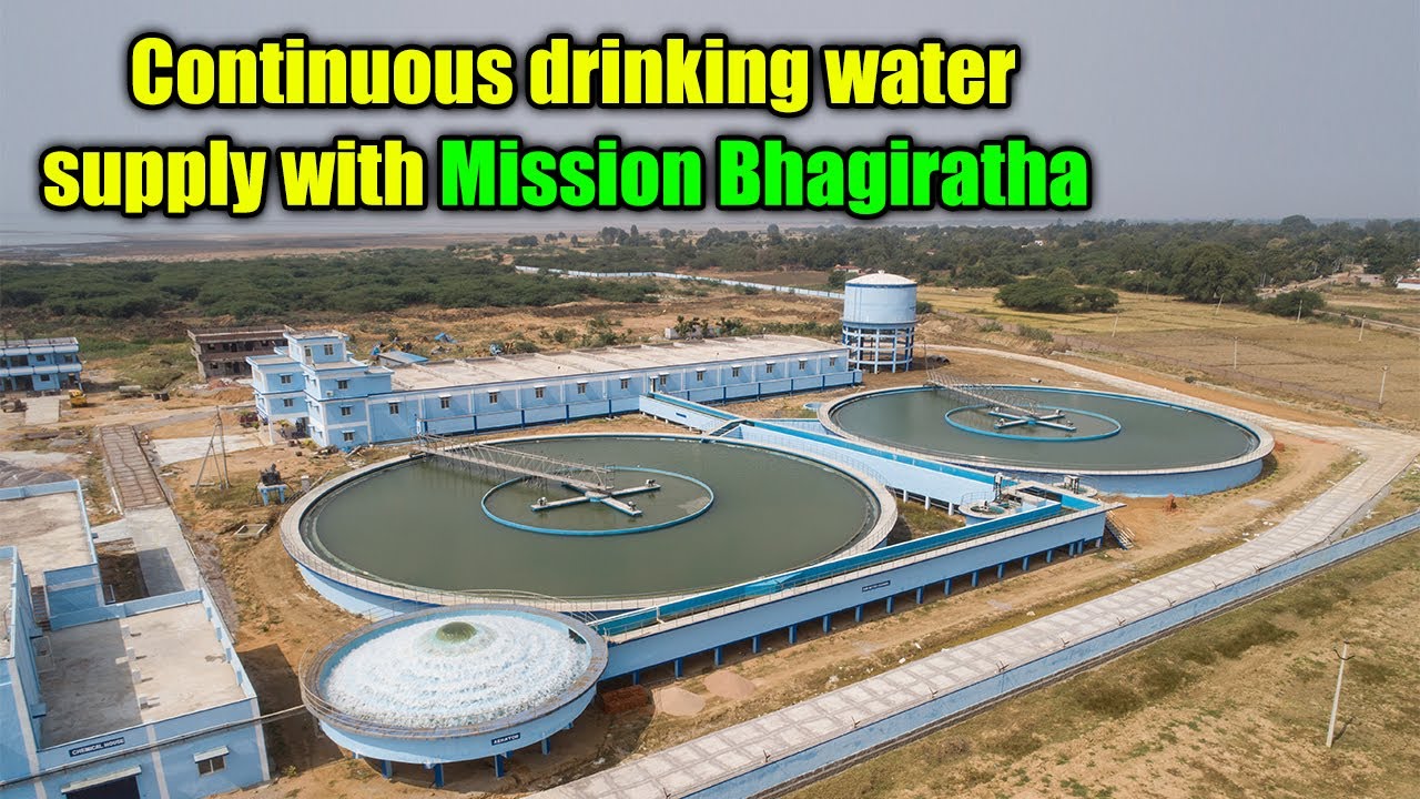 Continuous drinking water supply with Mission Bhagiratha | MEIL Drinking Water