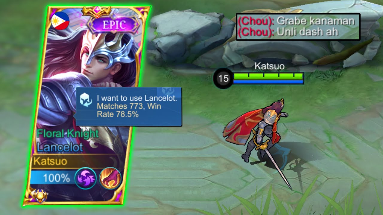 LANCELOT FLORAL KNIGHT GAMEPLAY 🔥