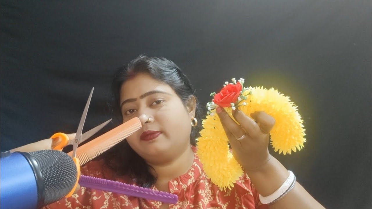 Asmr Hair play Hair Brushing and Hairstyle Roleplay ✨✨