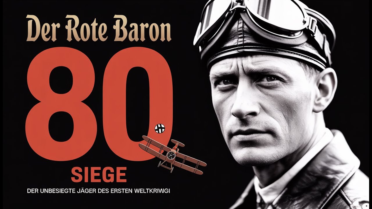 Der Rote Baron 80 Siege, nie besiegt – Mit 25 tot (Manfred von Richthofen)