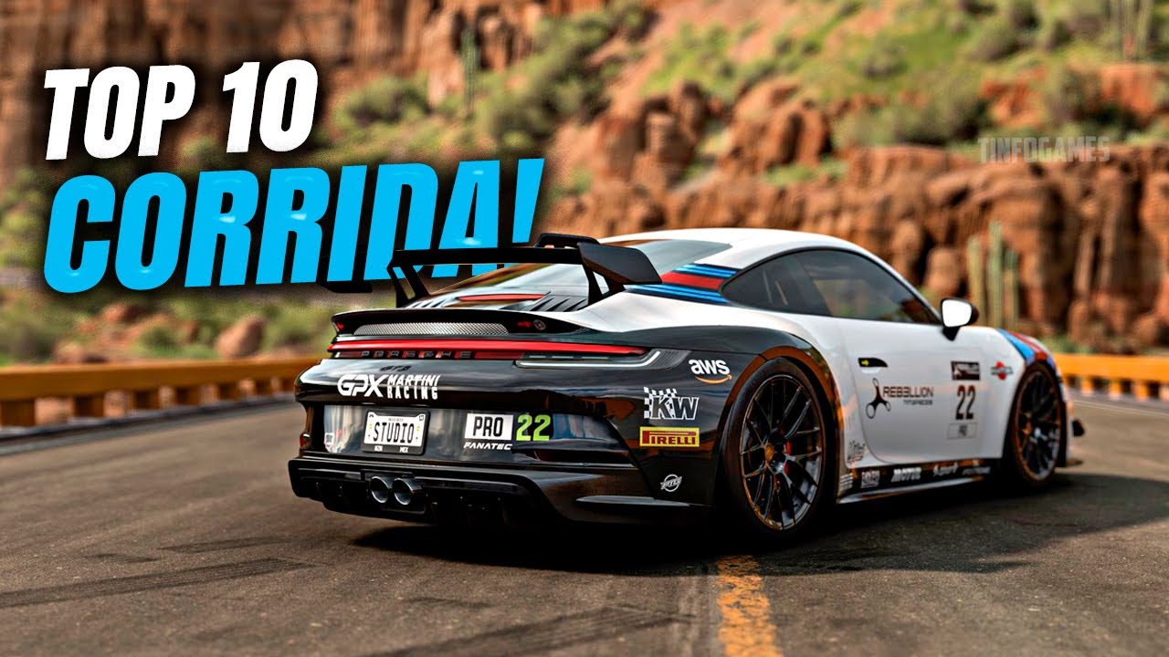 TOP 10 MELHORES JOGOS DE CORRIDA PRA JOGAR AGORA!