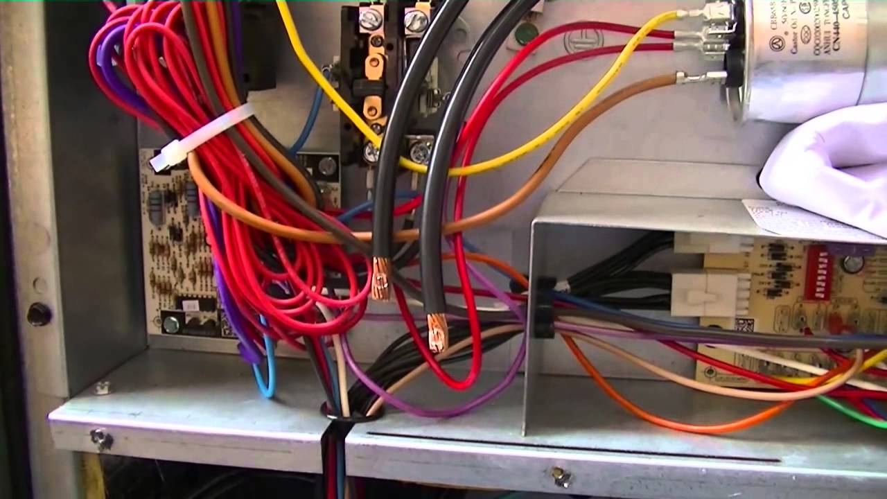 HVAC Training-  Package Unit Single Point Wiring