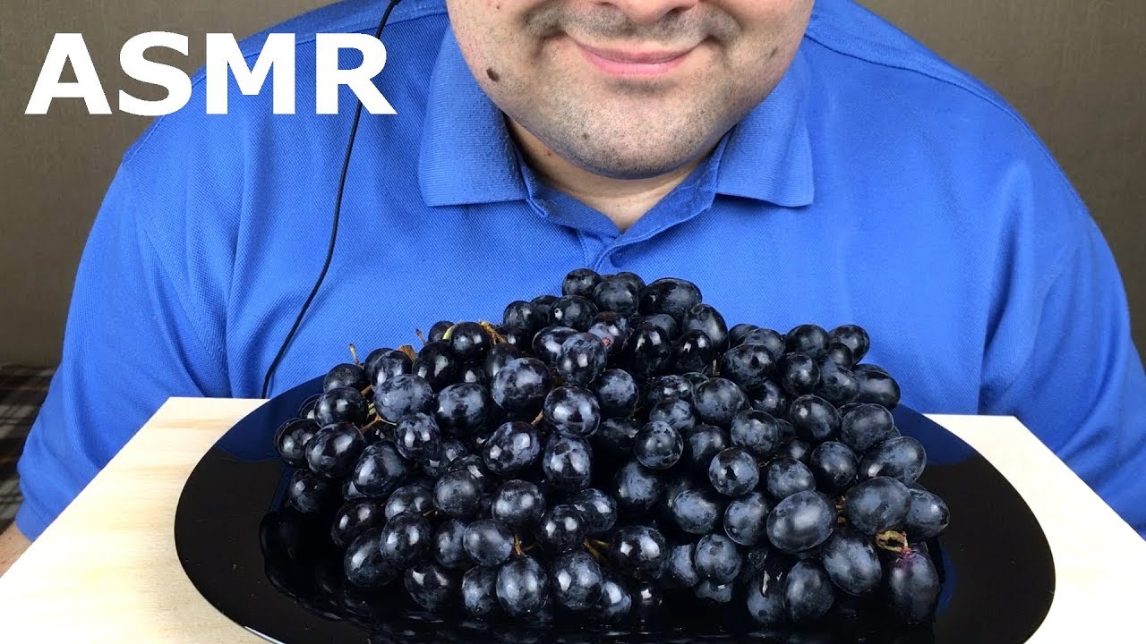 АСМР Виноград 🍇 (Звуки еды) Итинг