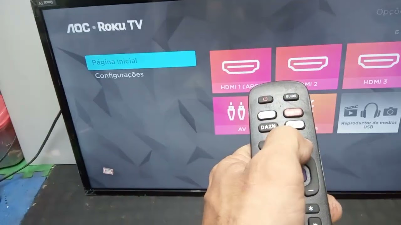 Tv AOC 32S5195 imagem invertida ou borrada, serve para outro modelos