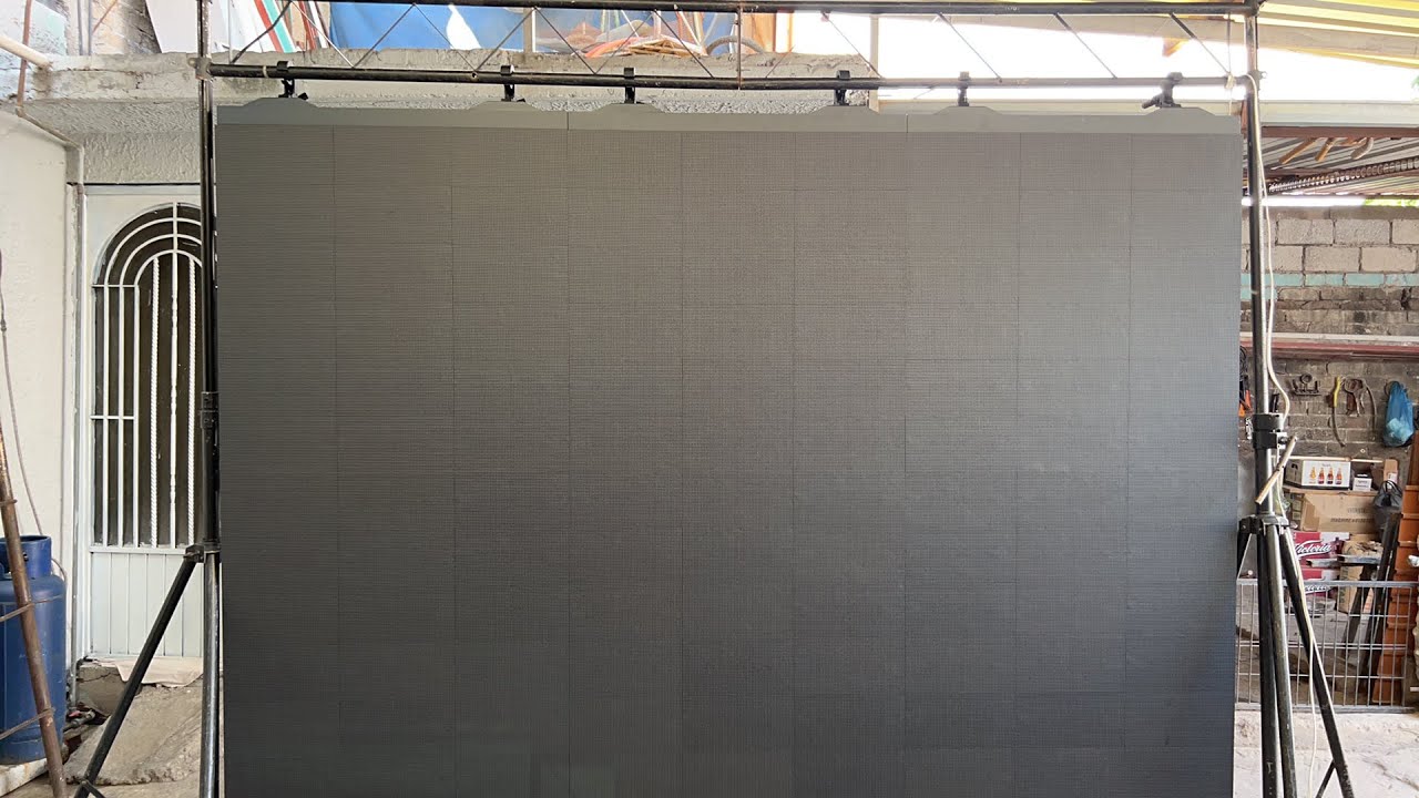 Pantalla 3 x 2 mts Led P5 Roberto Chiapas