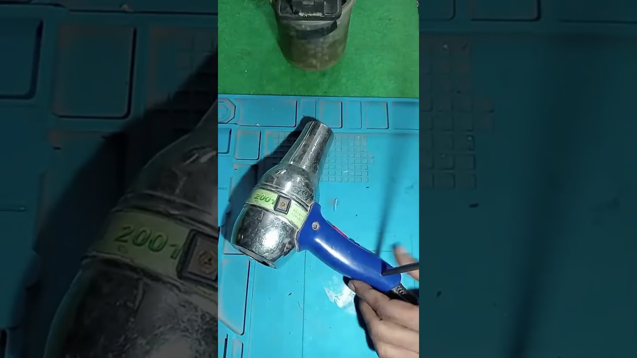 how to teardown and fix hot air gun? SOLDERBOND is live! #fixhotairgun. 