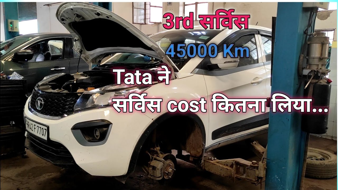 Tata Nexon 3rd service Cost| 45000 km! full experience | Hr Rakesh Sindhu