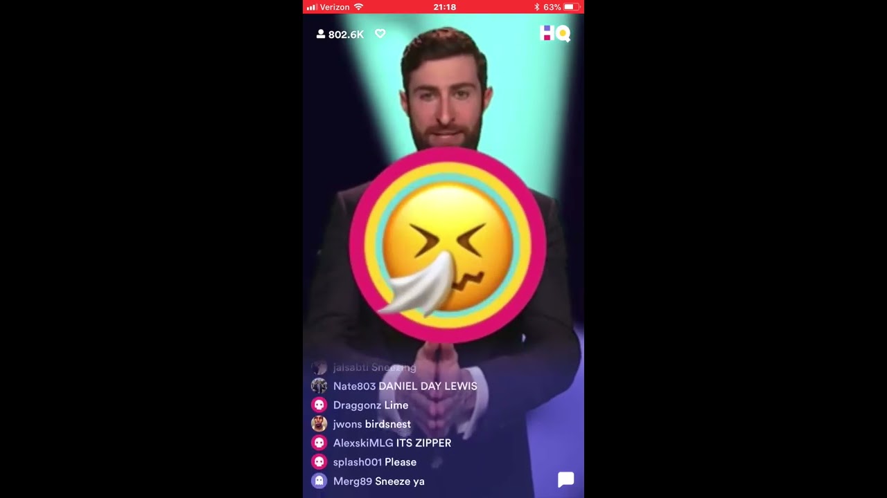 HQ Trivia Biggest Game Ever! ($50,000) March 4, 2018 *Bird's Nest Soup*