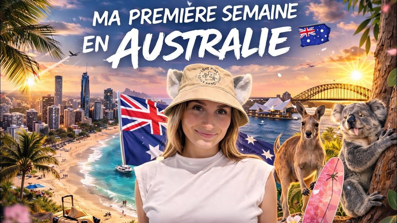 VLOG 2 | MA PREMIÈRE SEMAINE EN AUSTRALIE 