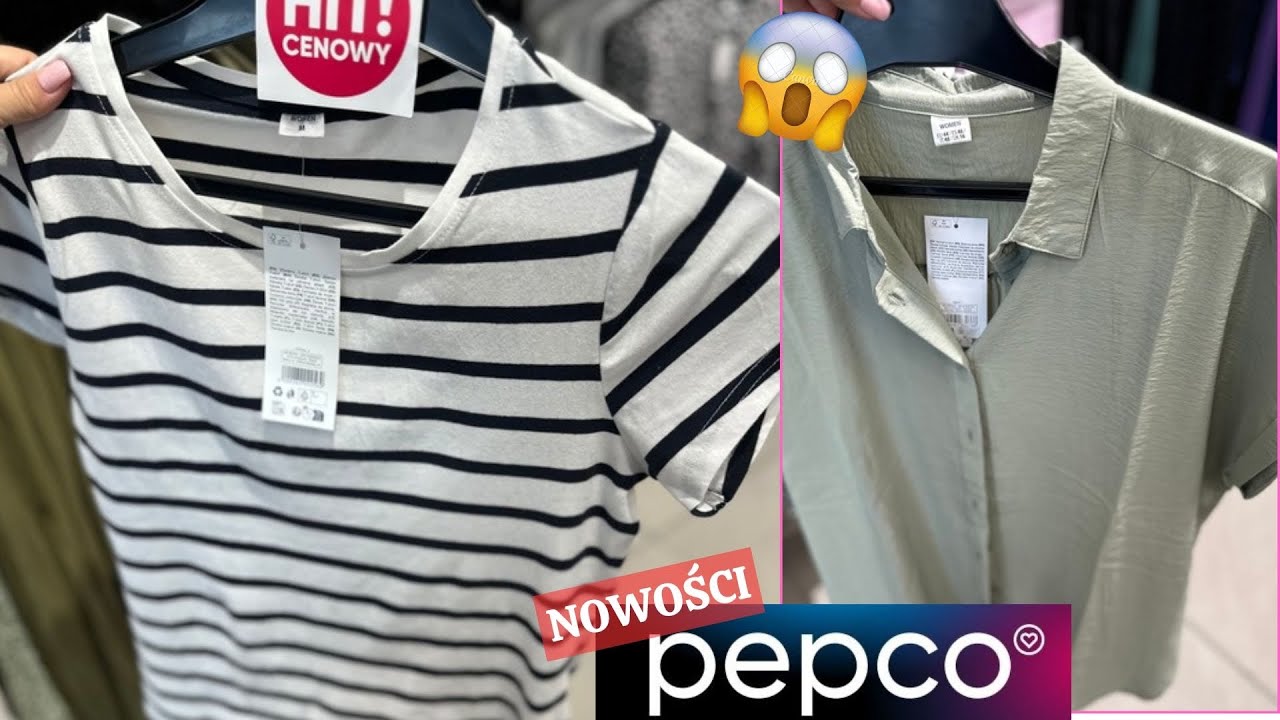 PEPCO💣 wow! NOWE spódnice BLUZECZKI w PASECZKI 🩷 CZARNE KLIPSY na NOWOŚCIACH😱SZKŁO DO CYTRYNKI HIT🍋💣