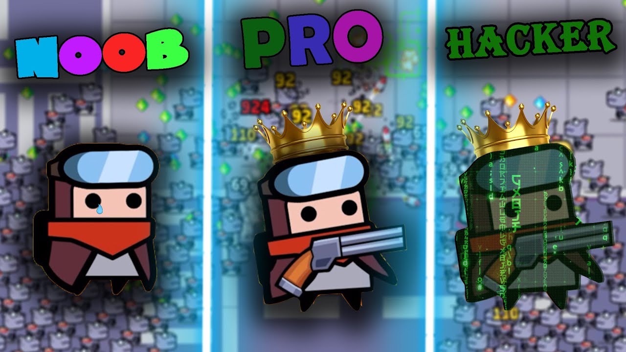 NOOB VS PRO VS HACKER!!! - Survivor.io