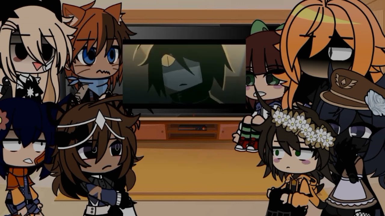 kaaatie's ocs & fpe reacts to… /(all parts)no thumbnail fundamental paper education/paper school/