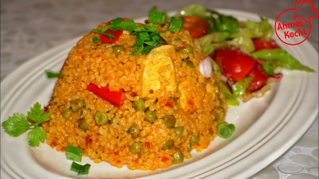 Bulgur mit Hühnchen | Ahmet Kocht | kochen | Folge 424