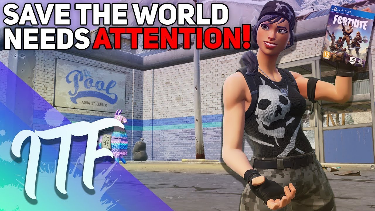My Thoughts on Fortnite Save The World... It Needs Work. (Fortnite Save the World)