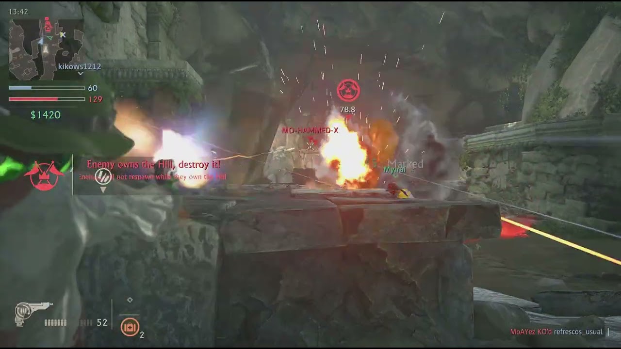 Uncharted 4 KOH Near Comeback Vs Amnxesia
