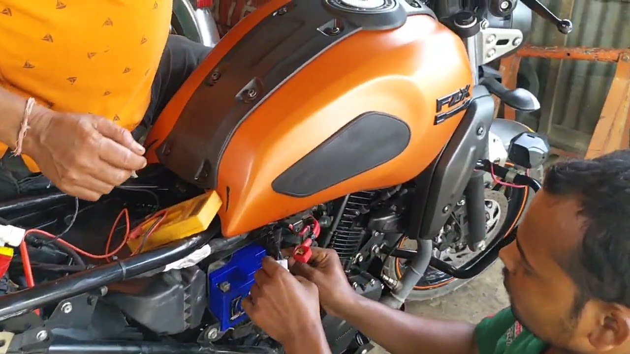 FZ -X BS 6 starting problem solved ☺️☺️😇