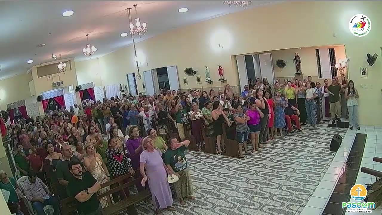 Acompanhe ao Vivo!  6ª noite de novena da Festa de São José.