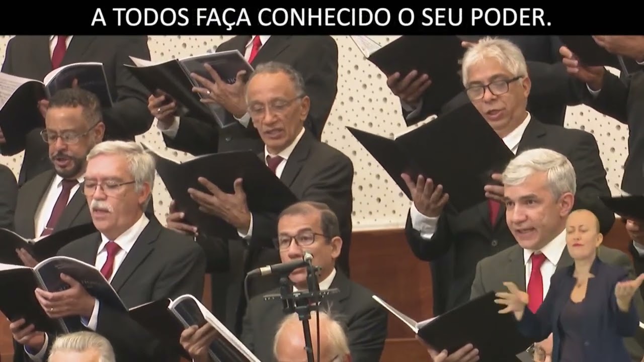 “Proclame a Glória do Senhor” - Coro de Homens