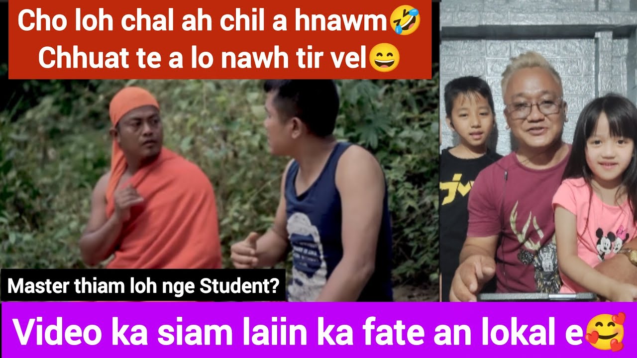 Kungfu Master turu heavy😄Video ka siam laiin ka fate an lokal||Tluanga Tochhawng React 