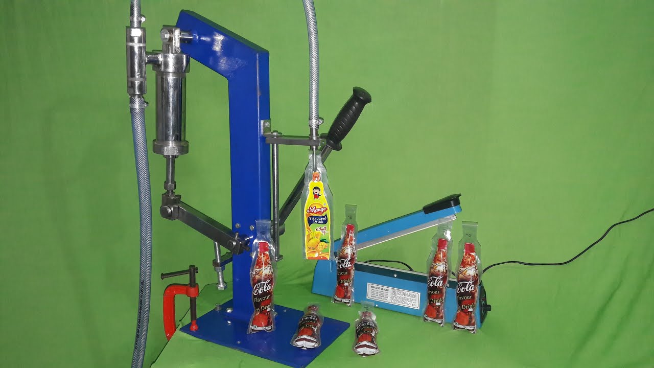 JUICE FILLING MACHINE FOR FRUIT SHAPE POUCHES / SPOUT POUCHES / PRESHAPED POUCHES / STAND UP POUCHES
