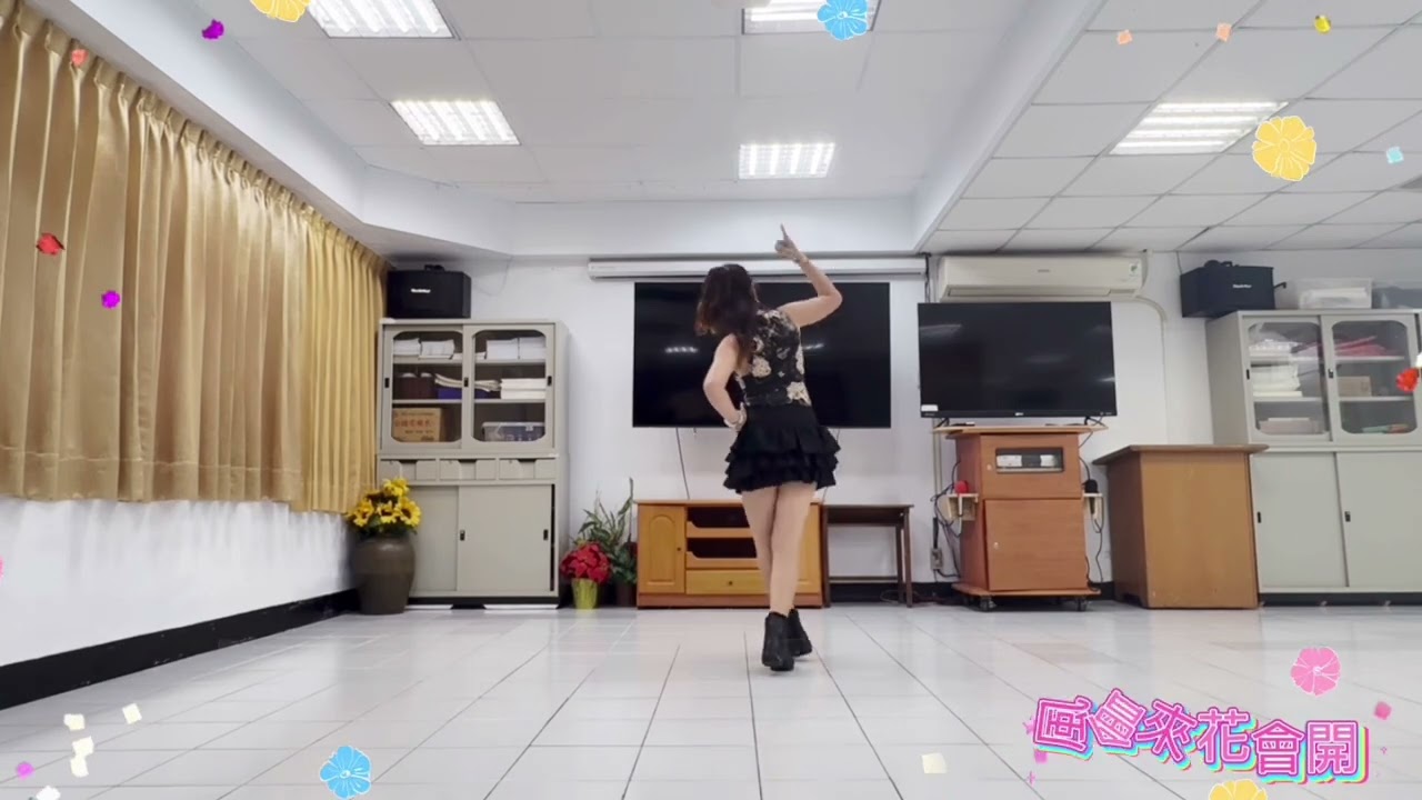 曲目；風會來 花會開   示範：李秀玲