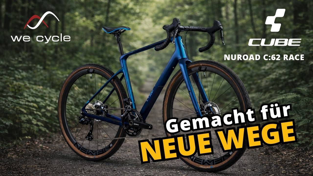 Cube Nuroad C:62 Race 2026 – High-End Carbon Gravelbike für Performance und Abenteuer