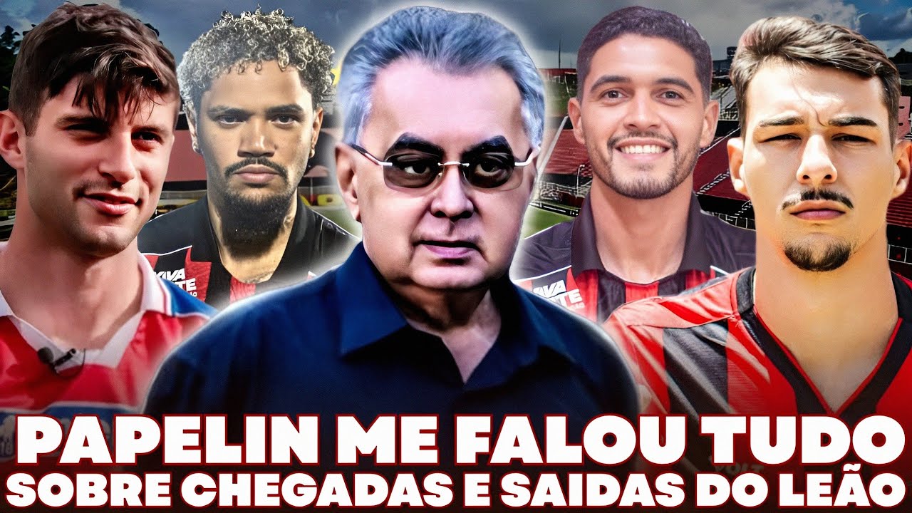 EXCLUSIVO! PAPELIN ABRE O JOGO SOBRE CHEGADAS E SAÍDAS + MARINHO, DENILSON E NERIS FALARAM DO JOGO