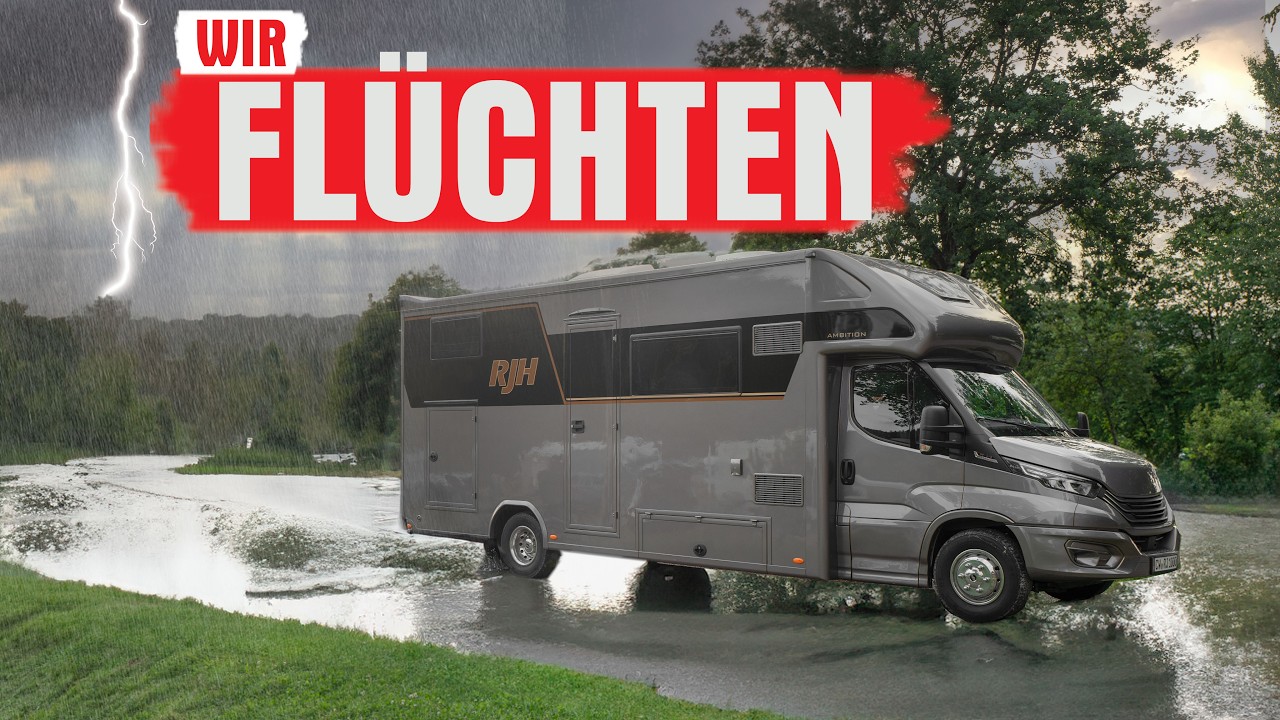 Wir fliehen vor dem Allgäu Unwetter ☔️🚐 Camping Schwarzwälder Hof Seelbach