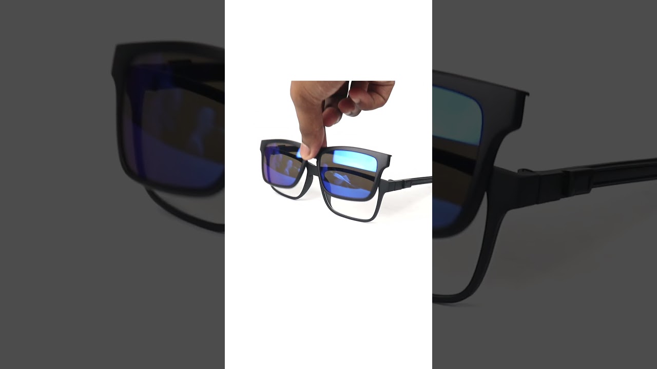 Transform Your Glasses in Seconds! 😎✨ #ClipOnSunglass - Lunettes Bangladesh