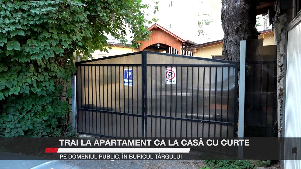 Trai la apartament ca la casă cu curte, pe domeniul public, în buricul târgului