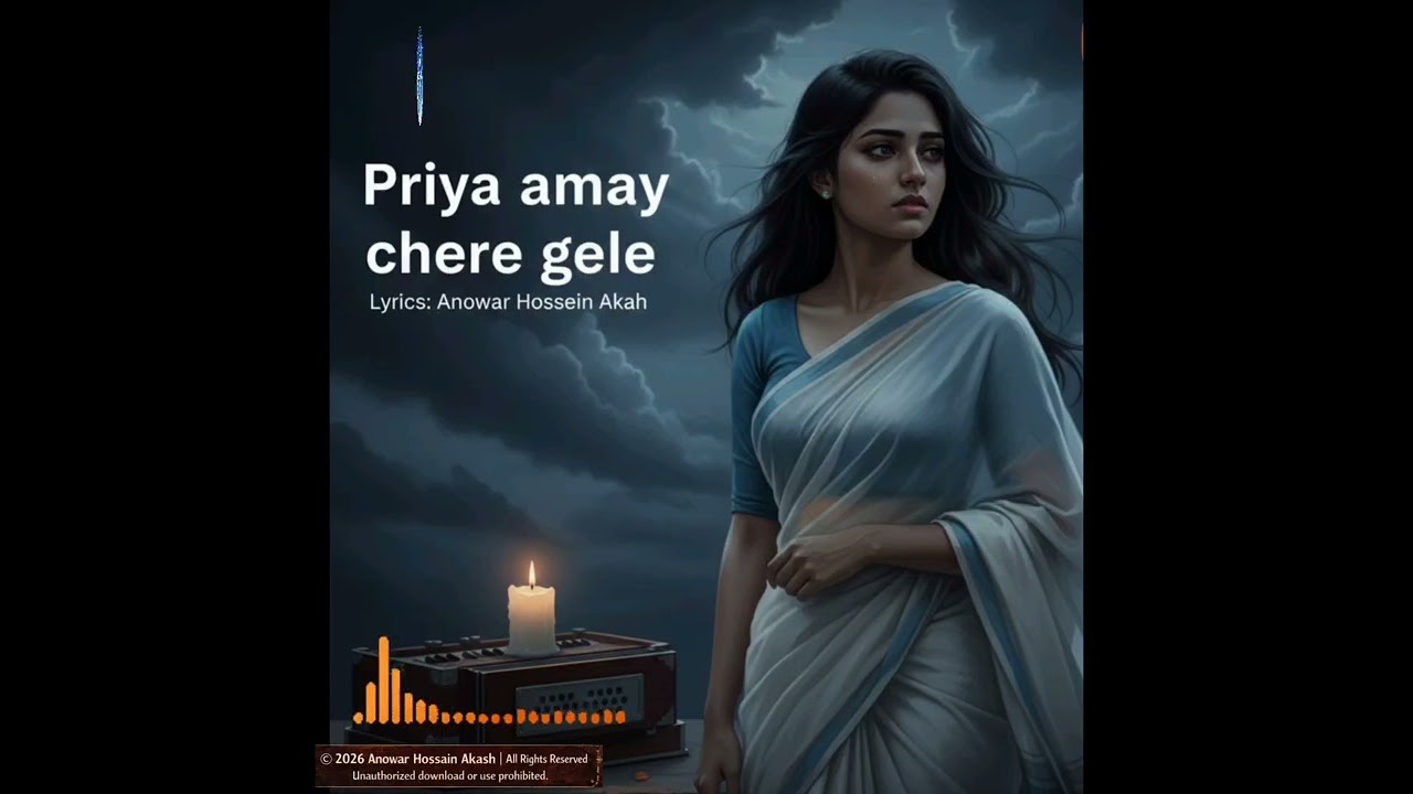 প্রিয়া আমায় ছেড়ে গেলে 💔 | বুক কাঁপানো বিরহী লোকগান | Sad Bengali Song