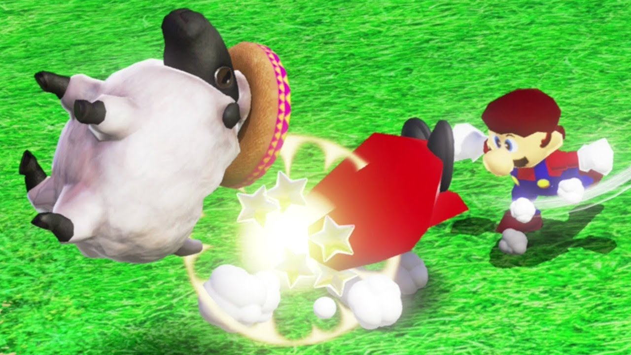 Super Mario Odyssey - All Sheep Herding Challenges