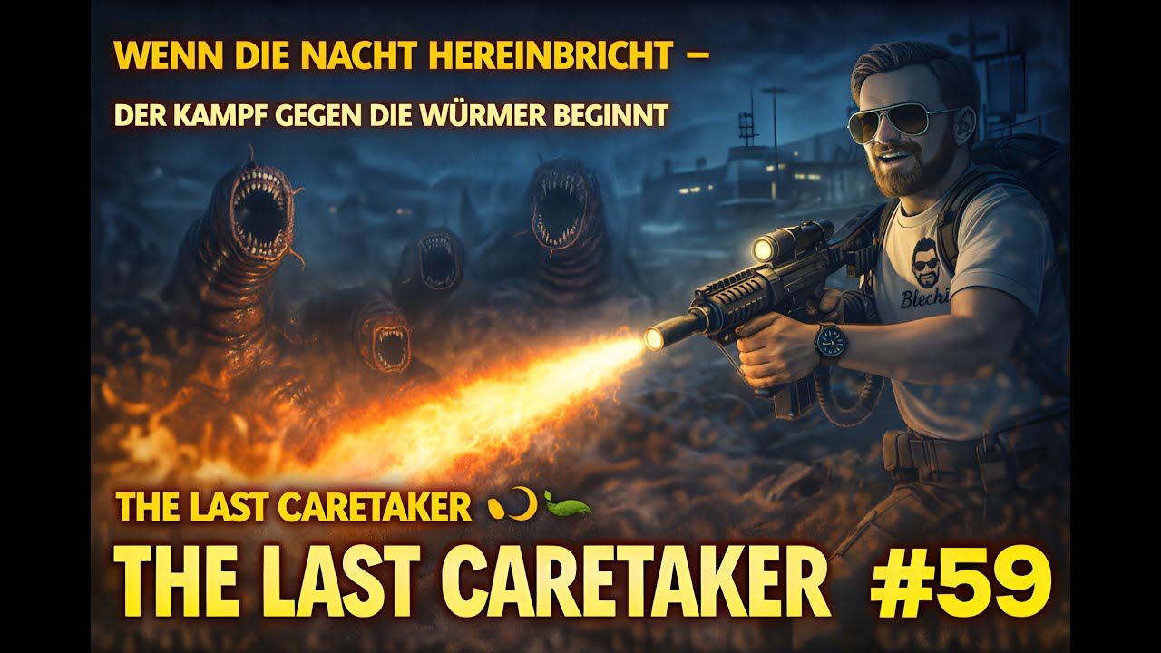 Wenn die Nacht hereinbricht – Der Kampf gegen die Würmer beginnt | The Last Caretaker #59