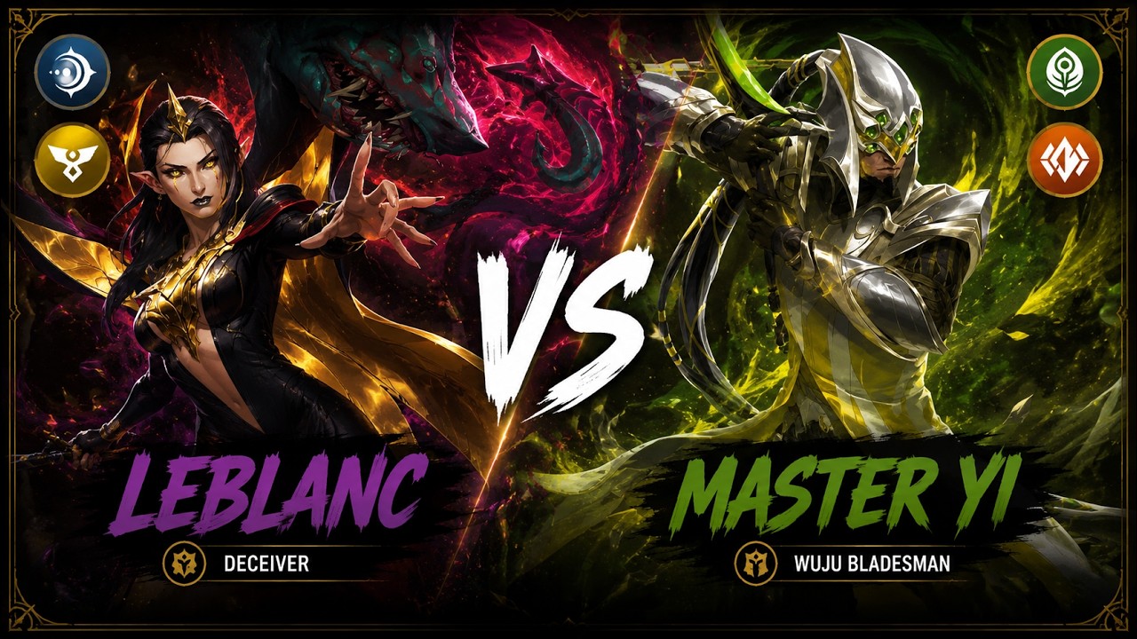 Can Hook LeBlanc Beat Master Yi? | Riftbound Matchup Testing