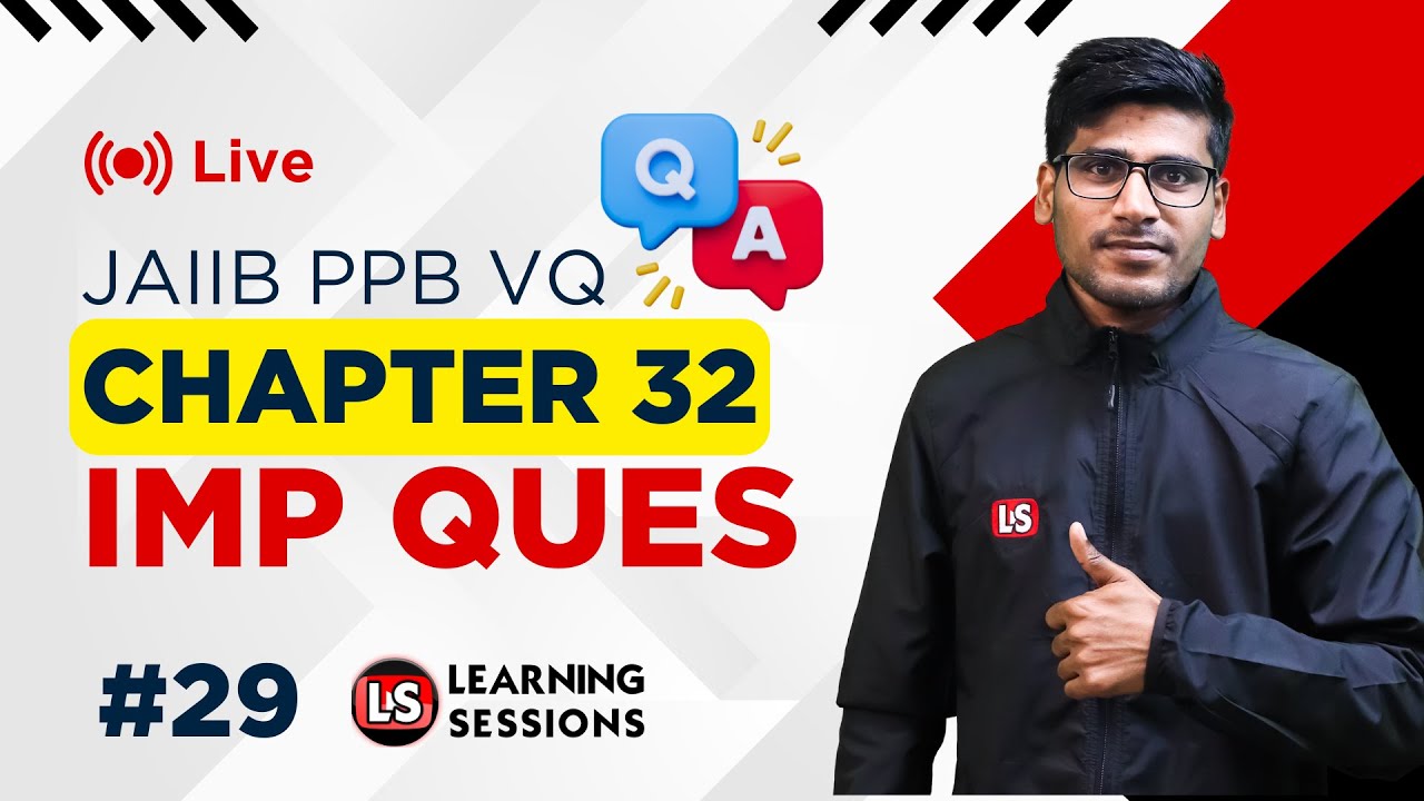 Letters of Credit Live Session l Important Questions with & PVQ l JAIIB PPB #29