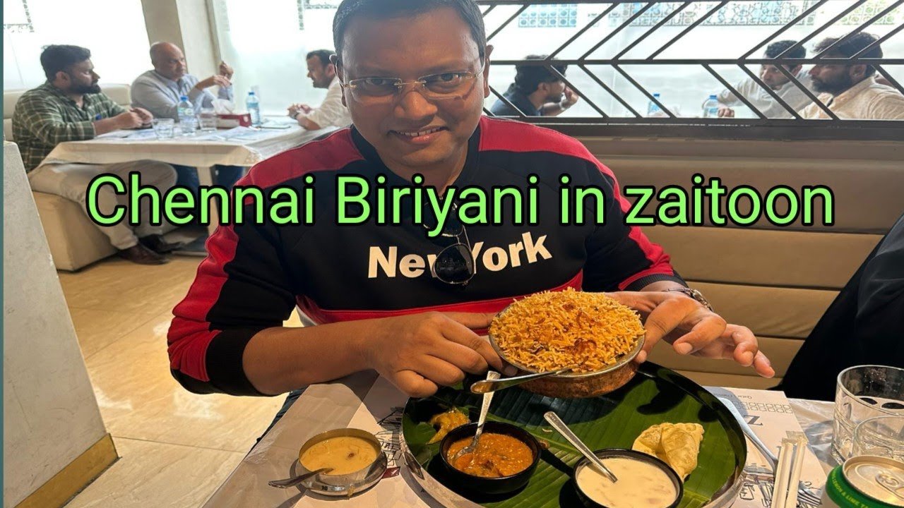 Chennai Biriyani in Zaitoon Restaurant Qatar | Food Review | ಕನ್ನಡ | vlog 56 | 2023