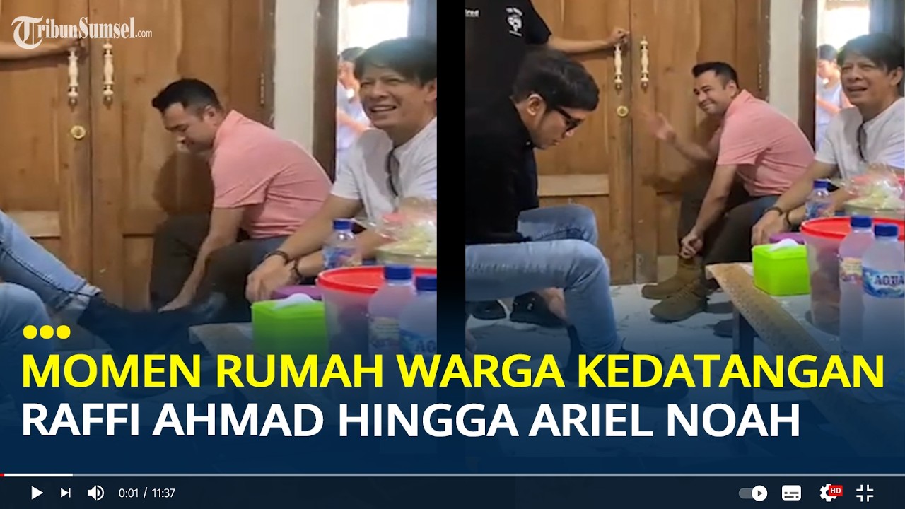 Momen Ruang Tamu Rumah Warga di Banyuwangi Kedatangan Raffi Ahmad, Desta hingga Ariel Noah