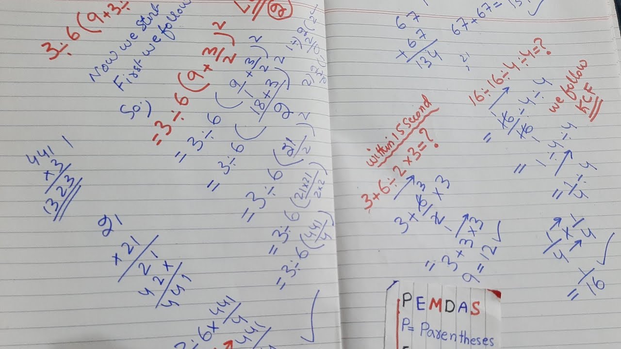 PEMDAS Equations Solve With More Examples | WML Logic is live