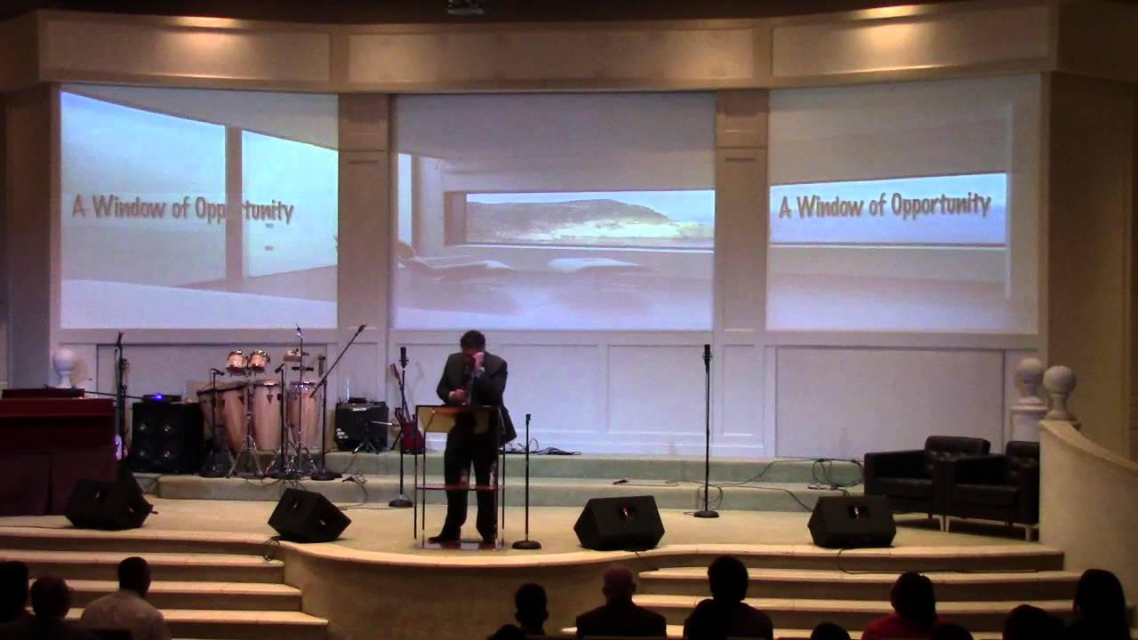 A Window of Opportunity Part 1 Glenn Eliseo