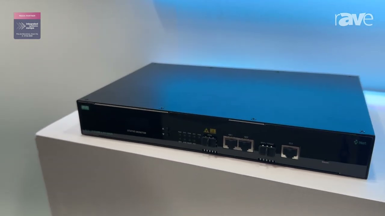 ISE 2026: Компания Fracarro демонстрирует передатчики OLT OLTG-1P2G1SW для управления ONT в много...
