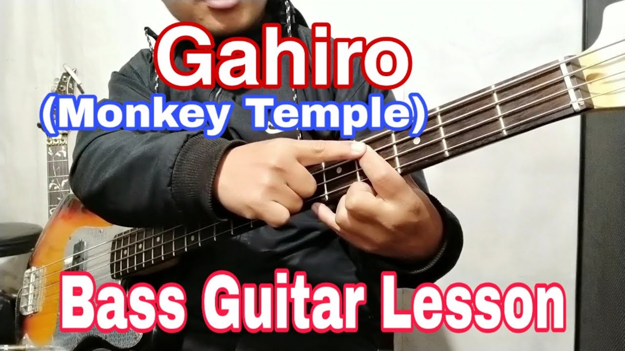Monkey Temple Gahiro Bass Guitar Lesson | Nepali Bass Guitar Lesson | Joel magar
